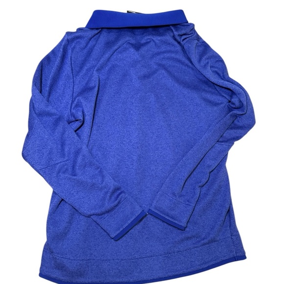 💙 Under Armour ColdGear ¼ Snap Pullover 🧊 Blue Men’s XL Athletic Layer ✨ - Picture 2 of 4